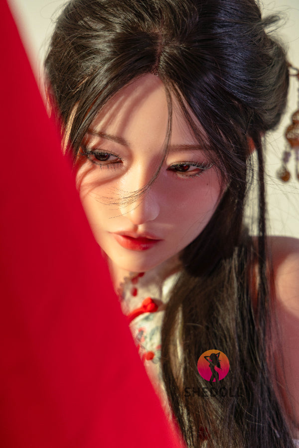 168cm/5ft8 D-cup Silicone Head Chinese Sex Doll - Suxingran