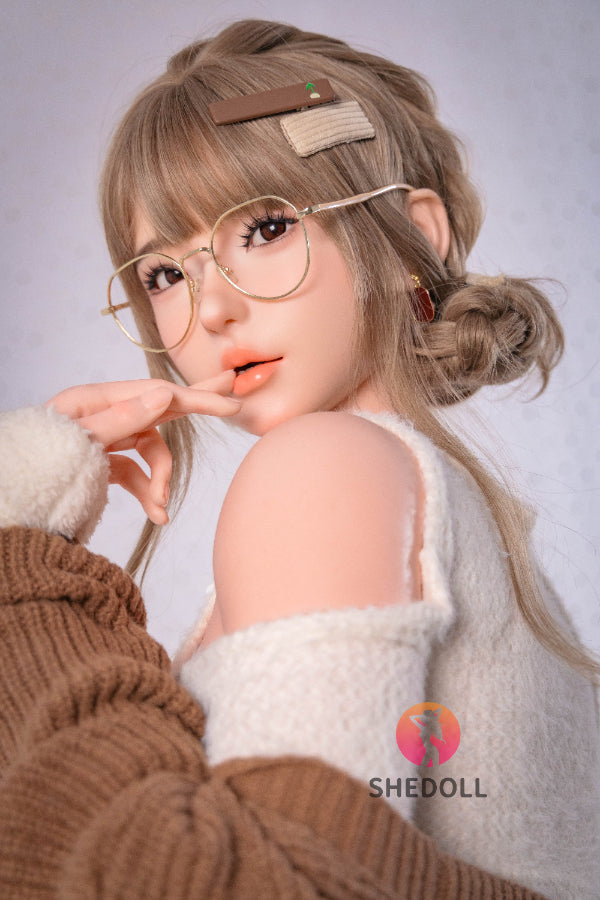 170cm/5ft7 E-cup Silicone Head Sex Doll - April