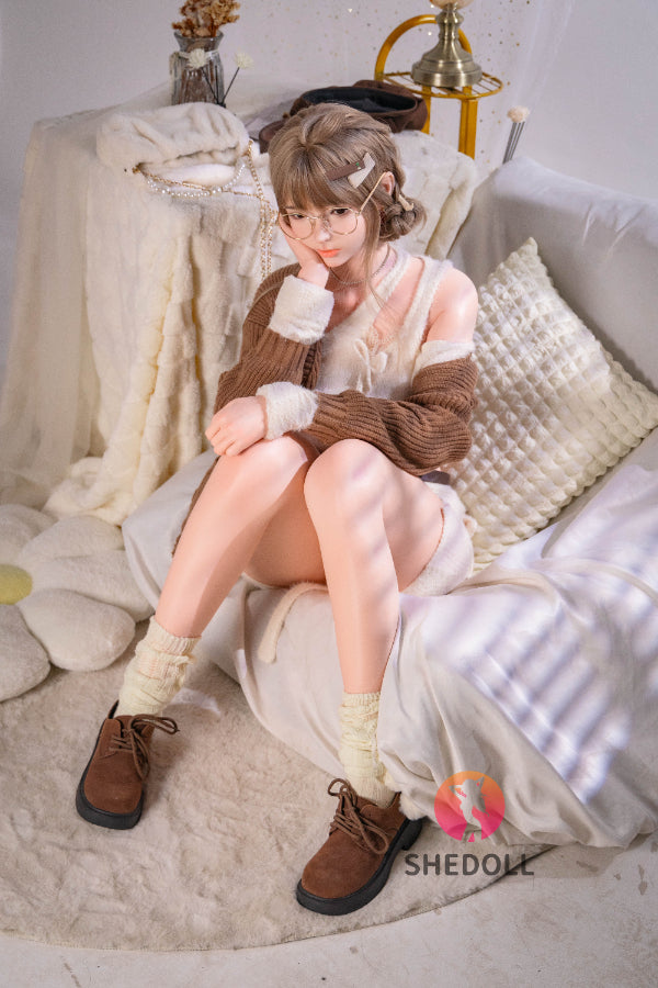 170cm/5ft7 E-cup Silicone Head Sex Doll - April