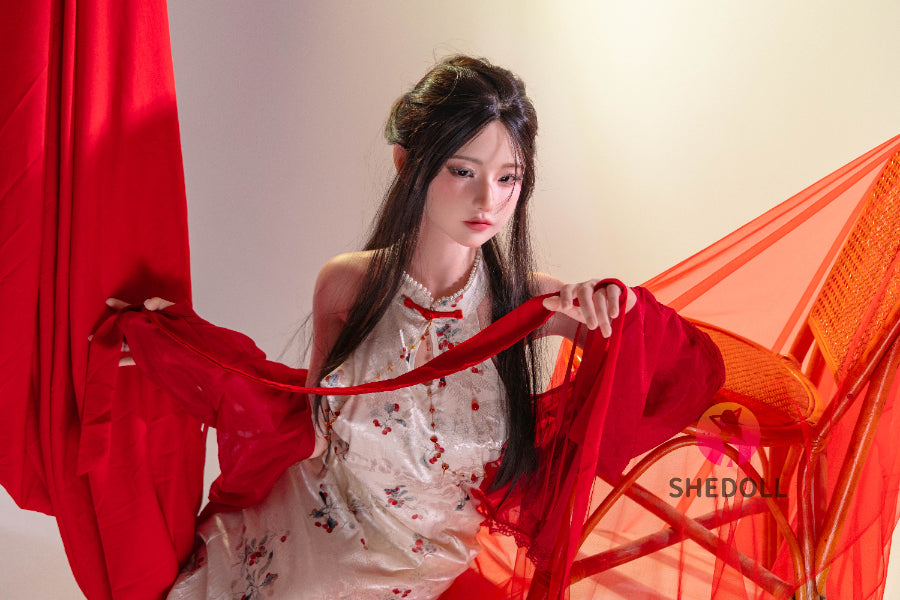 168cm/5ft8 D-cup Silicone Head Chinese Sex Doll - Suxingran