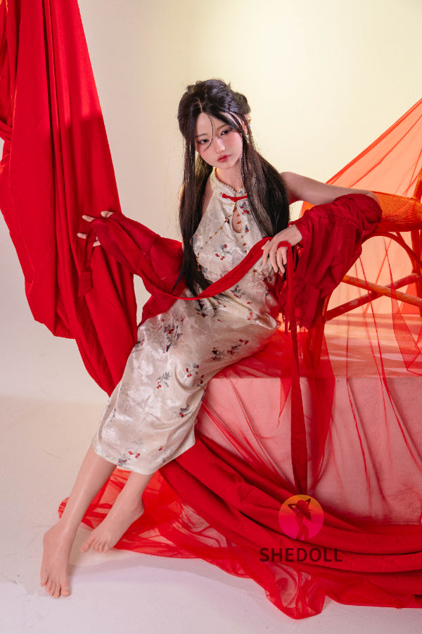 168cm/5ft8 D-cup Silicone Head Chinese Sex Doll - Suxingran