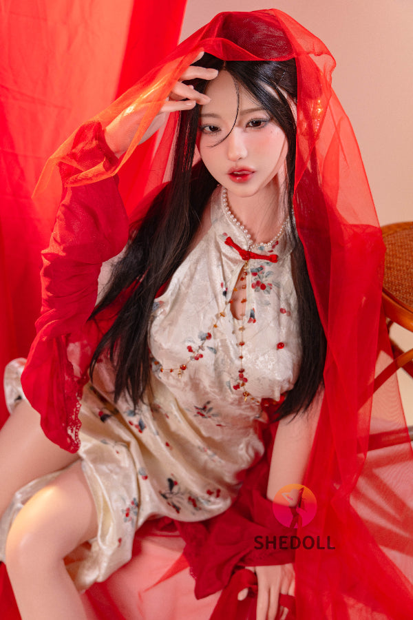 168cm/5ft8 D-cup Silicone Head Chinese Sex Doll - Suxingran