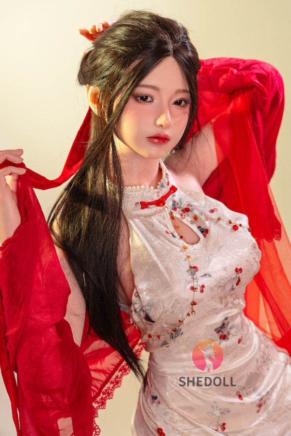168cm/5ft8 D-cup Silicone Head Chinese Sex Doll - Suxingran