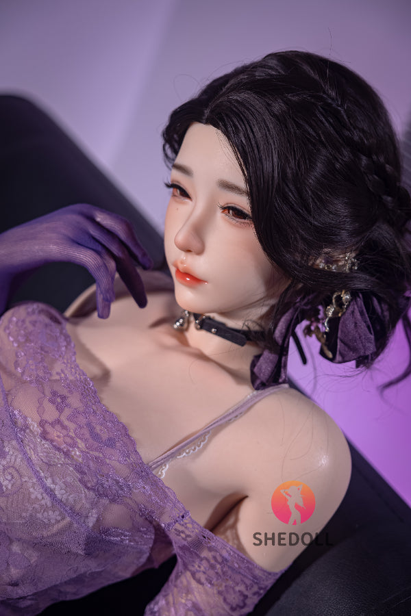 170cm/5ft7 E-cup Silicone Head Sex Doll - Chuyue3.0
