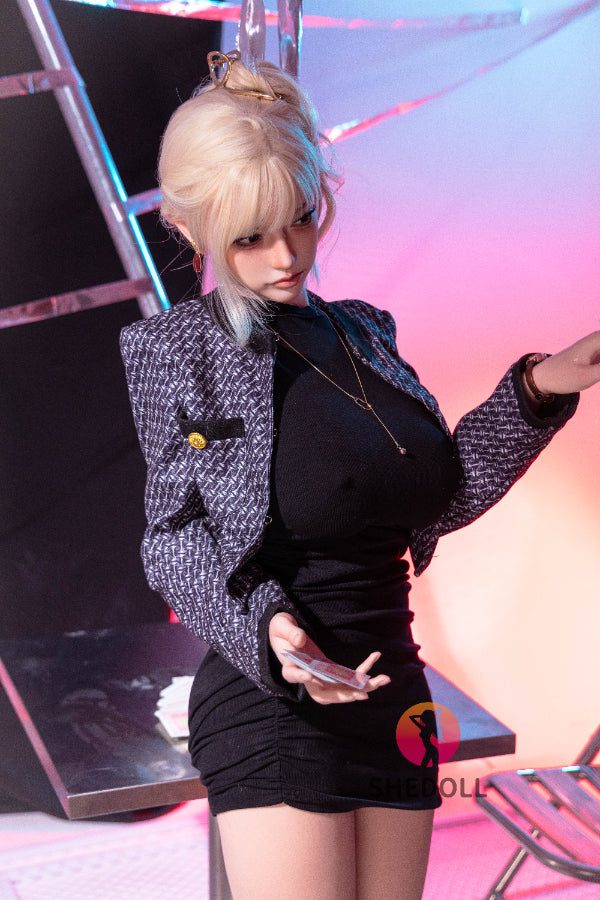 163cm/5ft4 H-cup Silicone Head Love Doll - Bailu