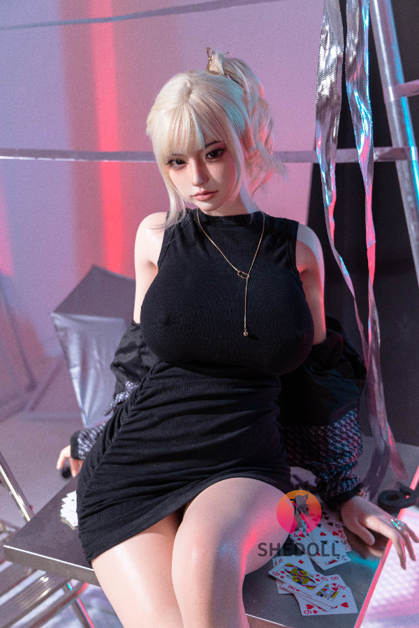 163cm/5ft4 H-cup Silicone Head Love Doll - Bailu