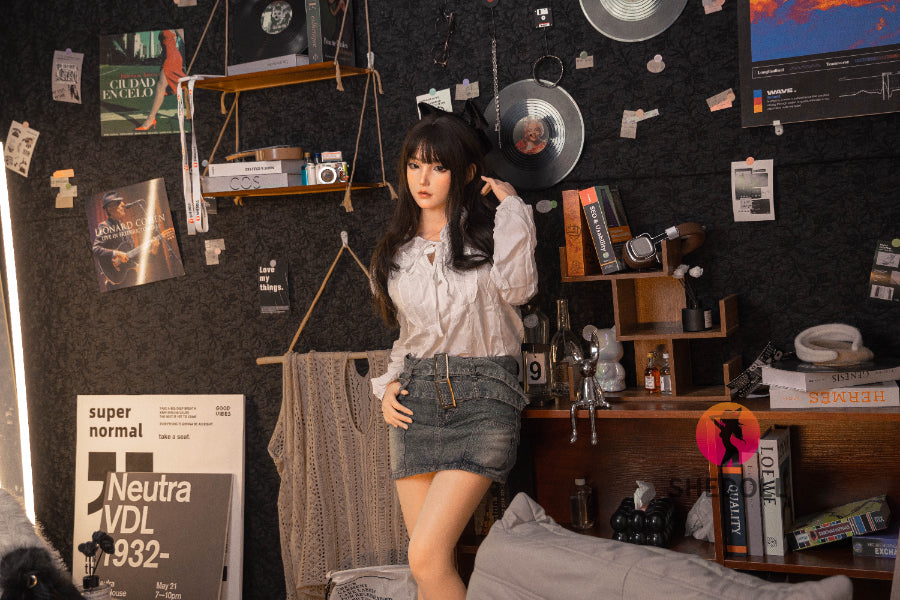 158cm/5ft C-cup Silicone Head Chinese Sex Doll - Suyehuan