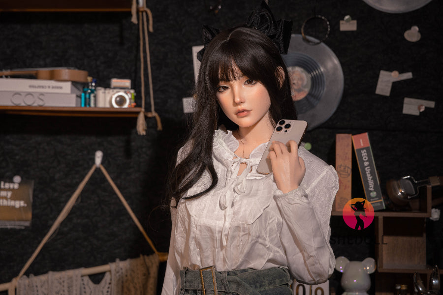 158cm/5ft C-cup Silicone Head Chinese Sex Doll - Suyehuan