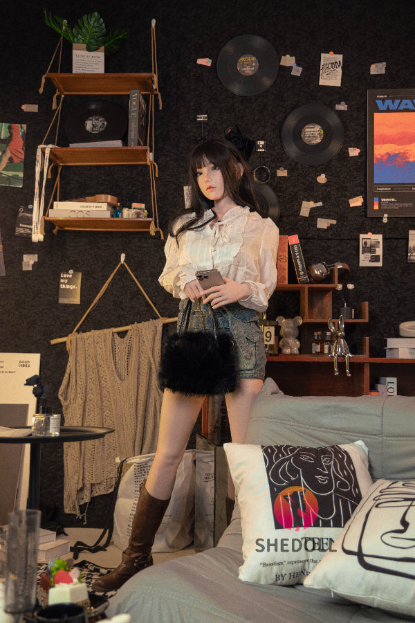 158cm/5ft C-cup Silicone Head Chinese Sex Doll - Suyehuan