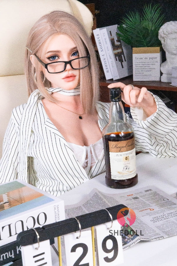 168cm/5ft8 D-cup Silicone Head Sex Doll - Natalia