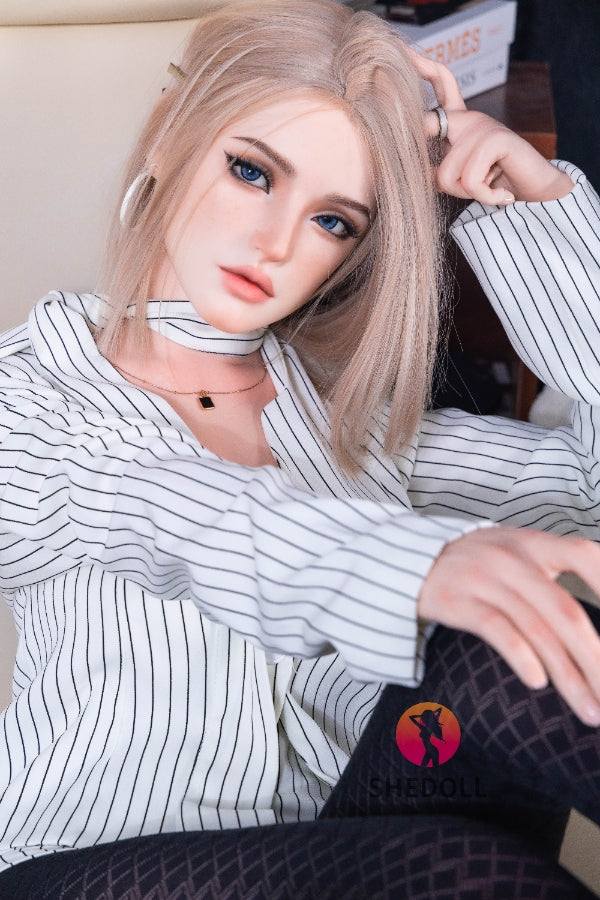 168cm/5ft8 D-cup Silicone Head Sex Doll - Natalia