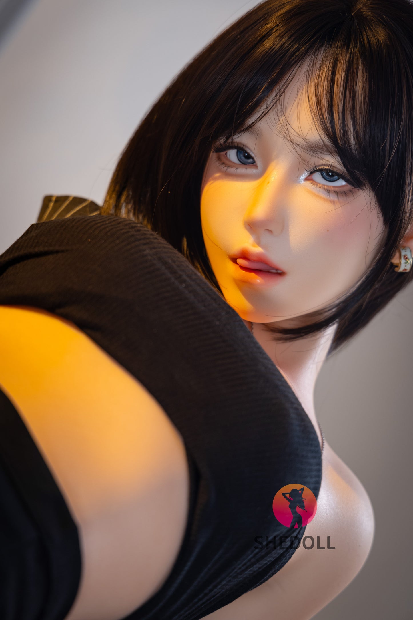 152cm/4ft11 A-cup Japanese Silicone Head Sex Doll - JiangXiaoLi