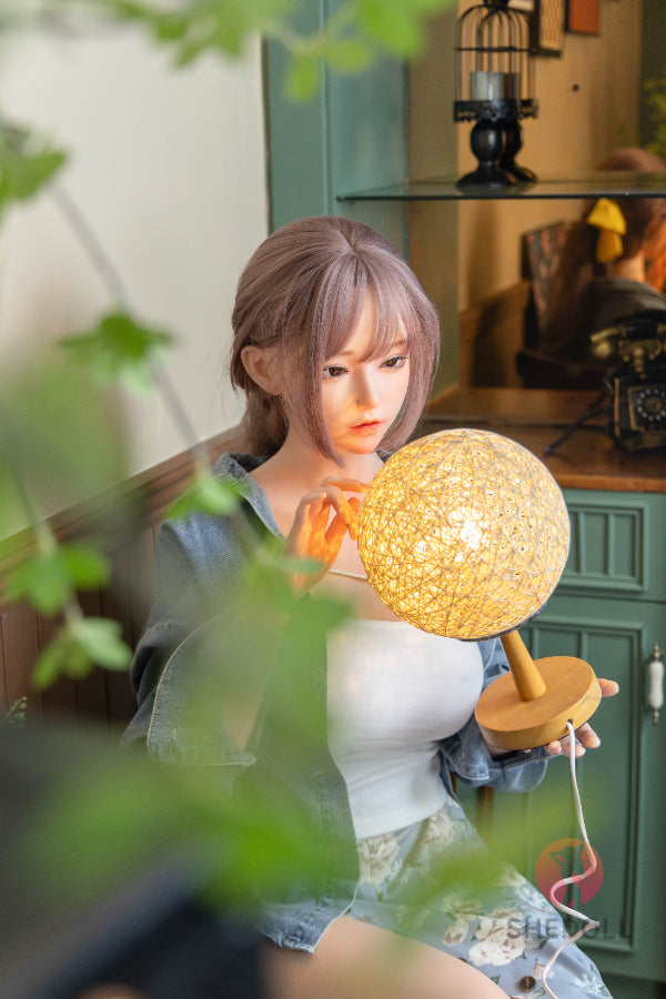 165cm/5ft5 E-cup Silicone Head Sex Doll - Jiangxiaowan