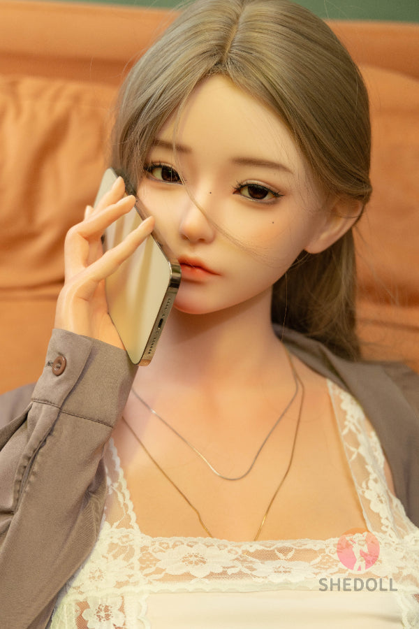 165cm/5ft5 E-cup Silicone Head Sex Doll - Jiangxiaowan