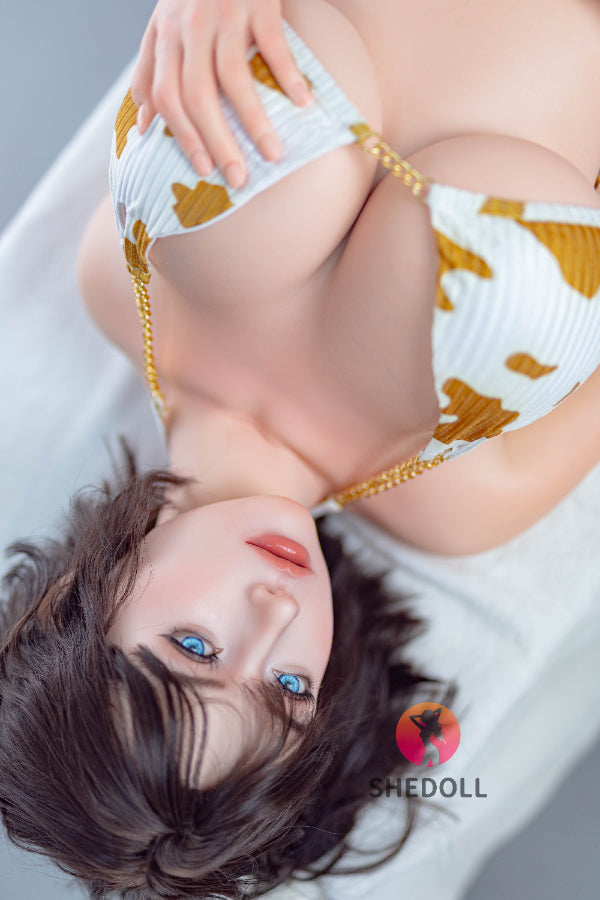 163cm/5ft4 H-cup Silicone Head Chinese Sex Doll - Tasha
