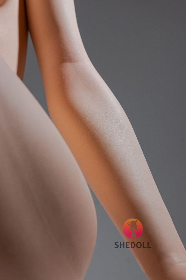 160cm/5ft3 C-cup Silicone Head Sex Doll - JiangXiaoTang 2.0