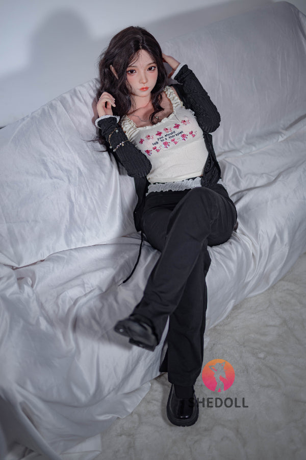 158cm/5ft C-cup Silicone Head Sex Doll - Qiangwei