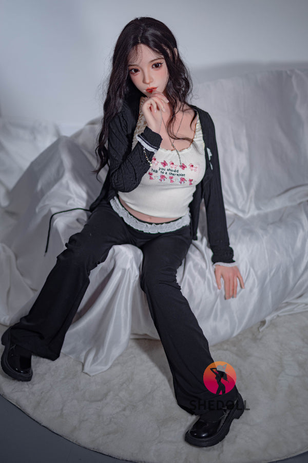 158cm/5ft C-cup Silicone Head Sex Doll - Qiangwei