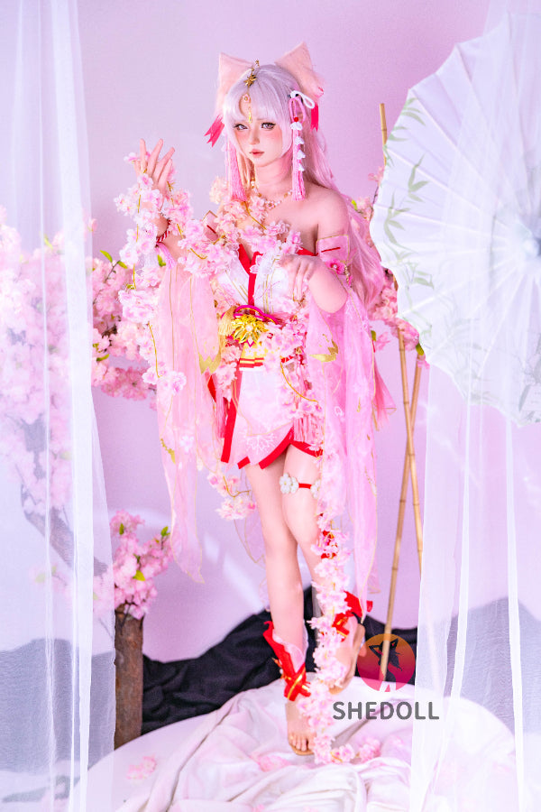 168cm/5ft8 D-cup Silicone Head Cospaly Sex Doll - Guxiaoyu