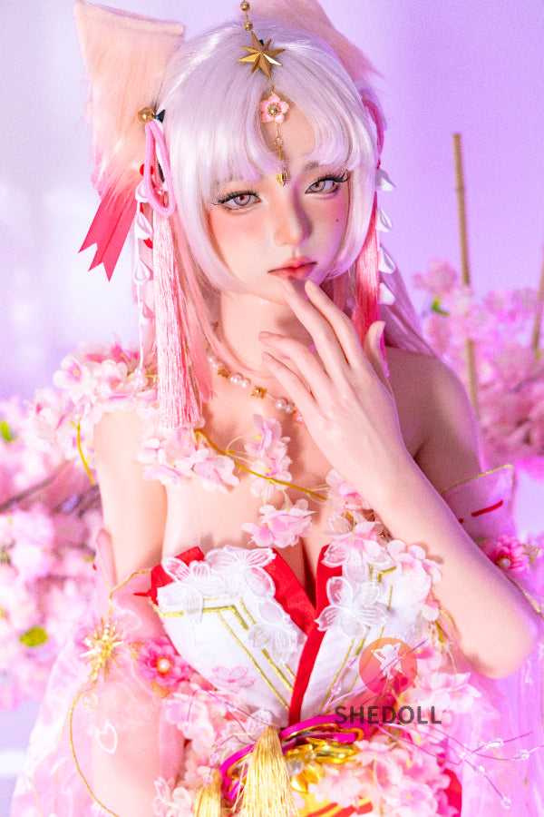 168cm/5ft8 D-cup Silicone Head Cospaly Sex Doll - Guxiaoyu