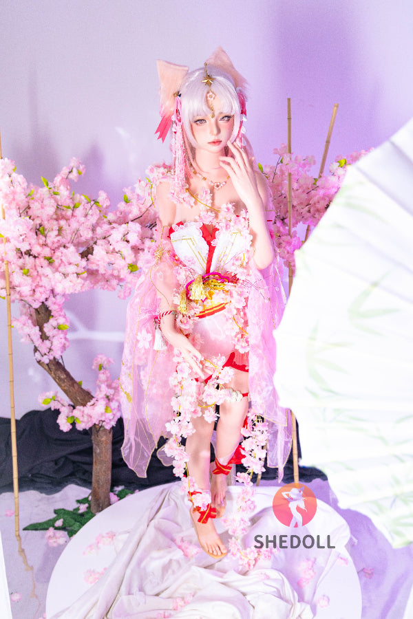 168cm/5ft8 D-cup Silicone Head Cospaly Sex Doll - Guxiaoyu