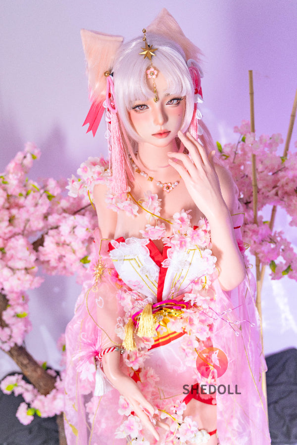 168cm/5ft8 D-cup Silicone Head Cospaly Sex Doll - Guxiaoyu