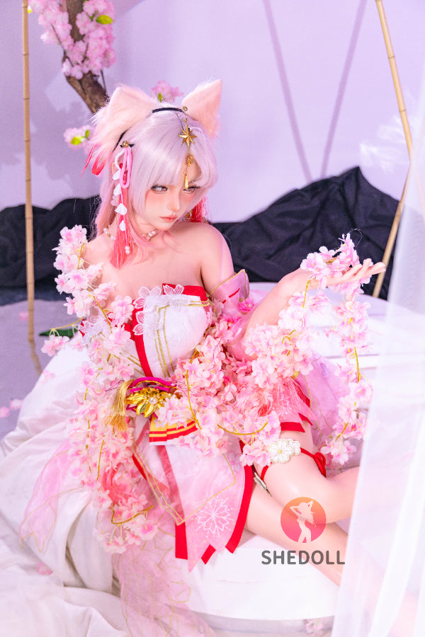 168cm/5ft8 D-cup Silicone Head Cospaly Sex Doll - Guxiaoyu