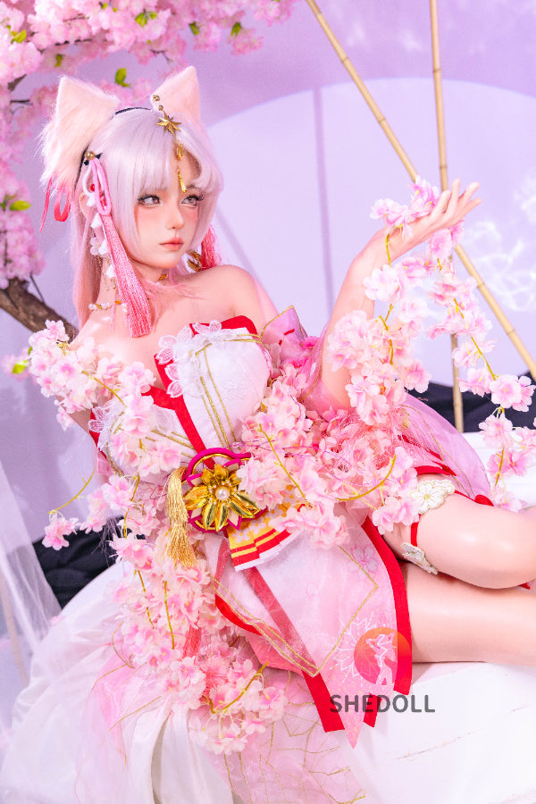 168cm/5ft8 D-cup Silicone Head Cospaly Sex Doll - Guxiaoyu