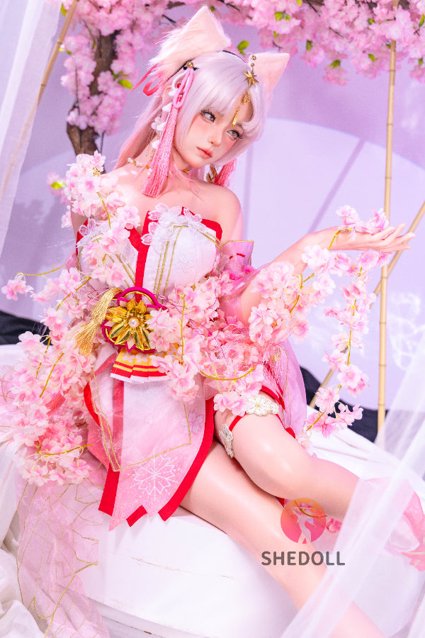 168cm/5ft8 D-cup Silicone Head Cospaly Sex Doll - Guxiaoyu