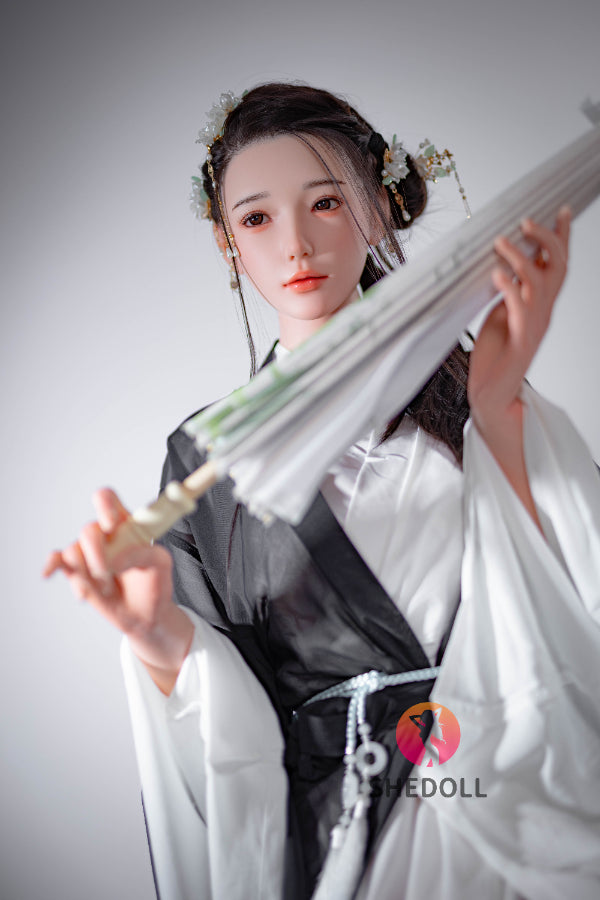 165cm/5ft5 E-cup Silicone Head Chinese Sex Doll - Achu