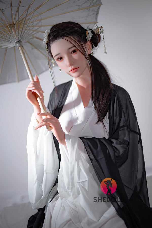165cm/5ft5 E-cup Silicone Head Chinese Sex Doll - Achu