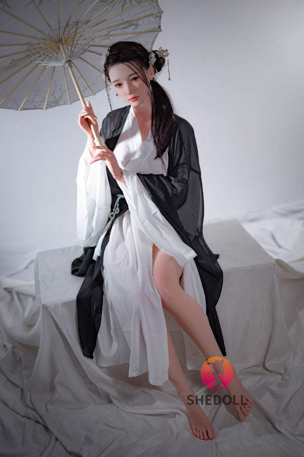 165cm/5ft5 E-cup Silicone Head Chinese Sex Doll - Achu