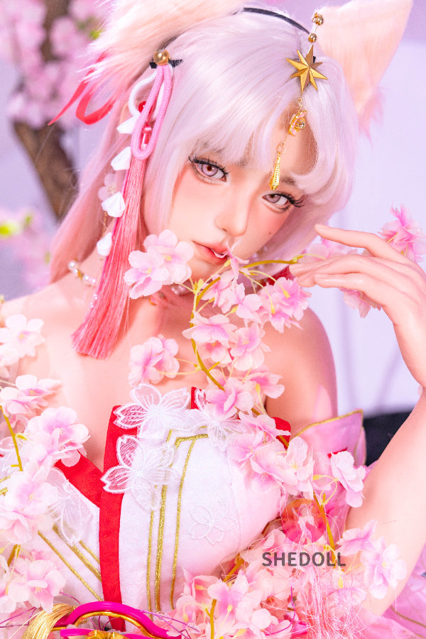 168cm/5ft8 D-cup Silicone Head Cospaly Sex Doll - Guxiaoyu