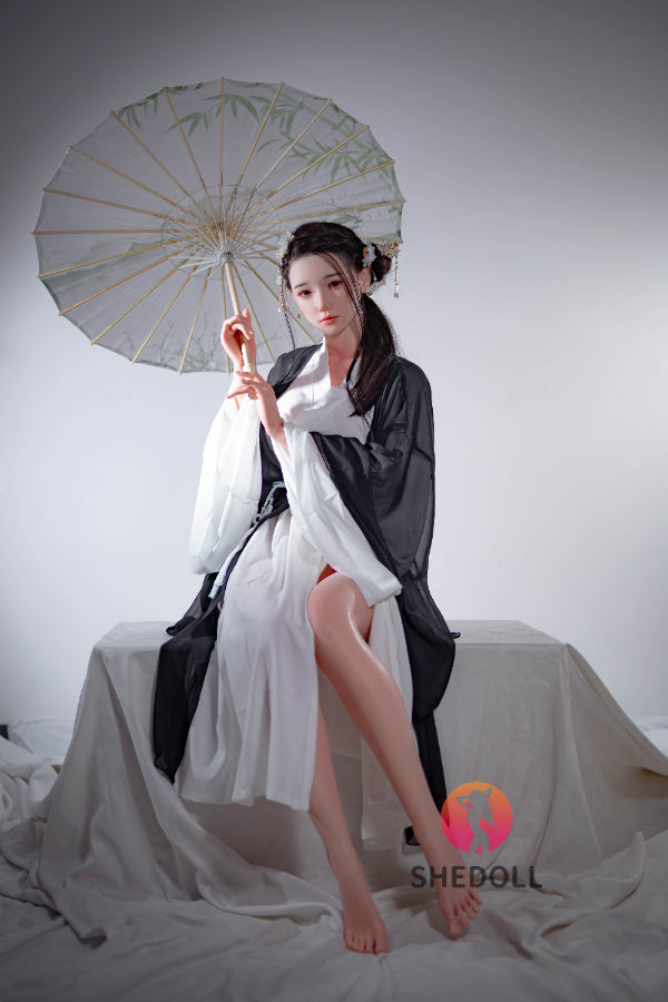 165cm/5ft5 E-cup Silicone Head Chinese Sex Doll - Achu