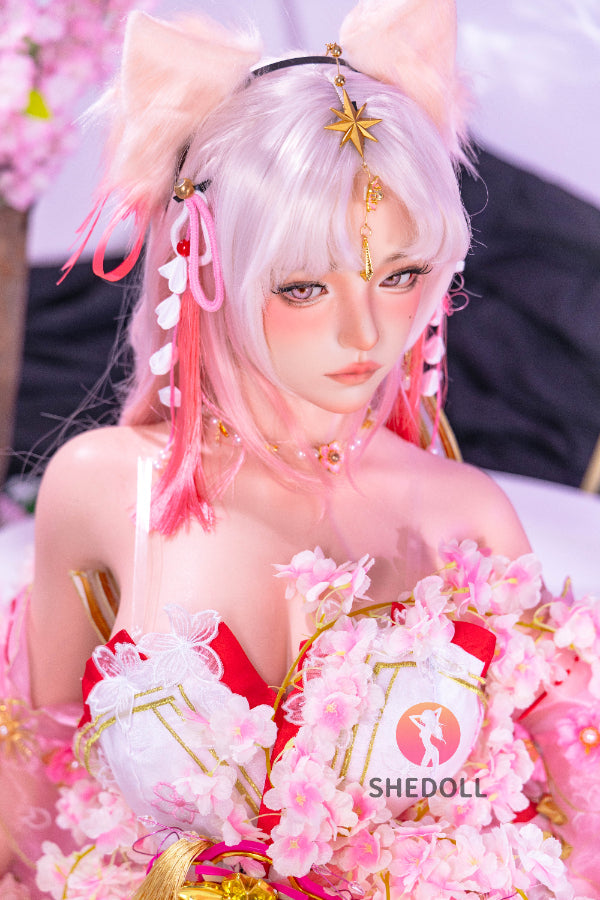 168cm/5ft8 D-cup Silicone Head Cospaly Sex Doll - Guxiaoyu