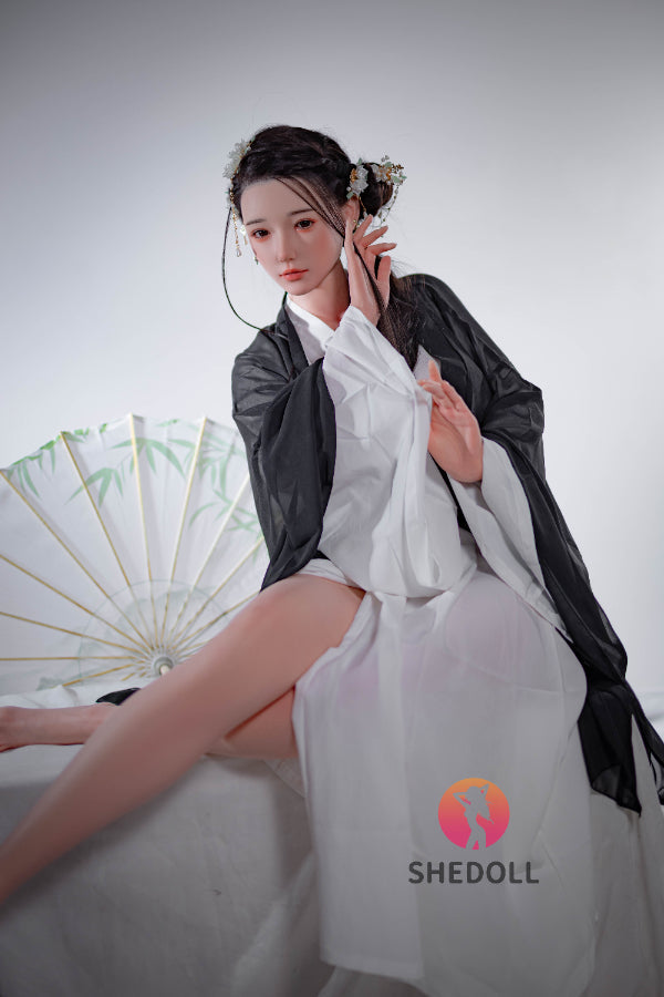 165cm/5ft5 E-cup Silicone Head Chinese Sex Doll - Achu