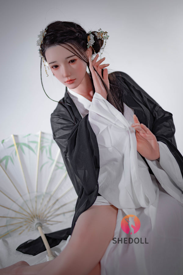 165cm/5ft5 E-cup Silicone Head Chinese Sex Doll - Achu