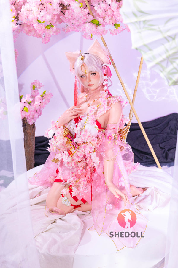 168cm/5ft8 D-cup Silicone Head Cospaly Sex Doll - Guxiaoyu