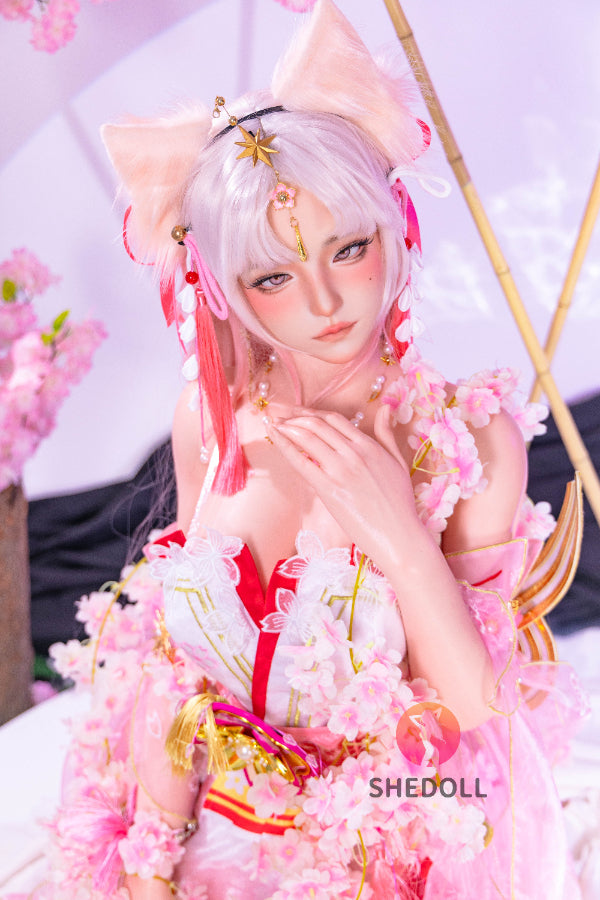 168cm/5ft8 D-cup Silicone Head Cospaly Sex Doll - Guxiaoyu