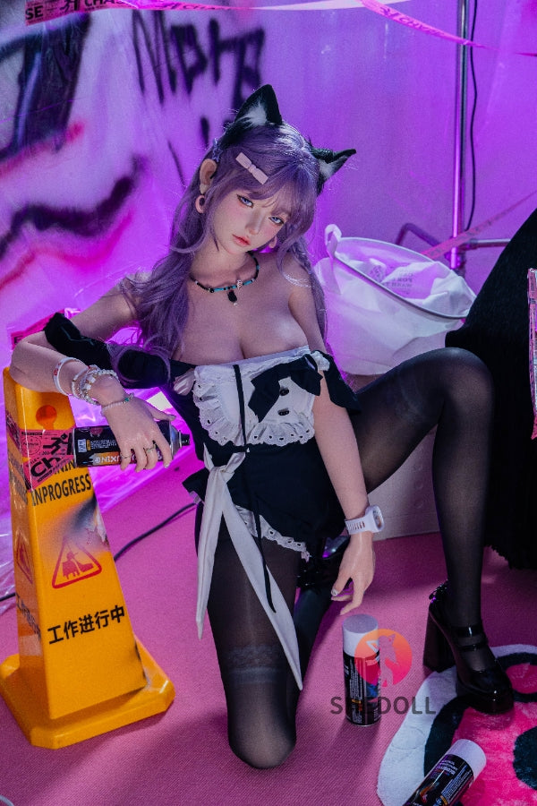 168cm/5ft8 D-cup Silicone Sex Doll - Jiangxiaowan