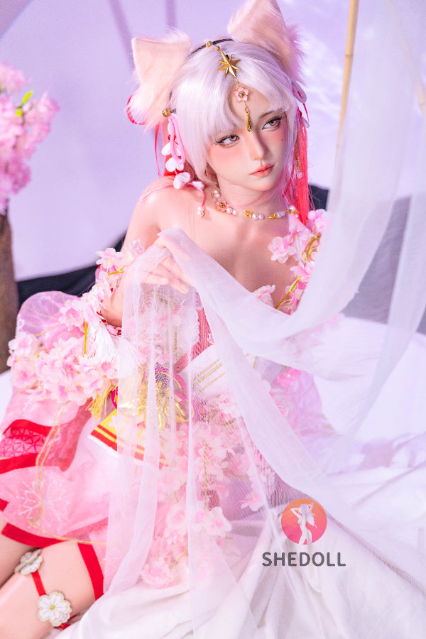 168cm/5ft8 D-cup Silicone Head Cospaly Sex Doll - Guxiaoyu