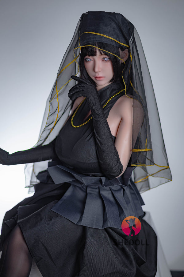 163cm/5ft4 H-cup Silicone Head Cosplay Sex Doll - Chuyue