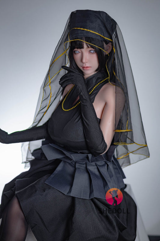 163cm/5ft4 H-cup Silicone Head Cosplay Sex Doll - Chuyue