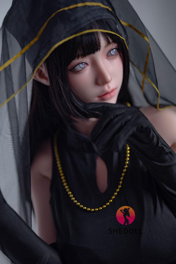 163cm/5ft4 H-cup Silicone Head Cosplay Sex Doll - Chuyue