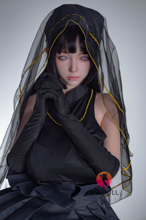 163cm/5ft4 H-cup Silicone Head Cosplay Sex Doll - Chuyue