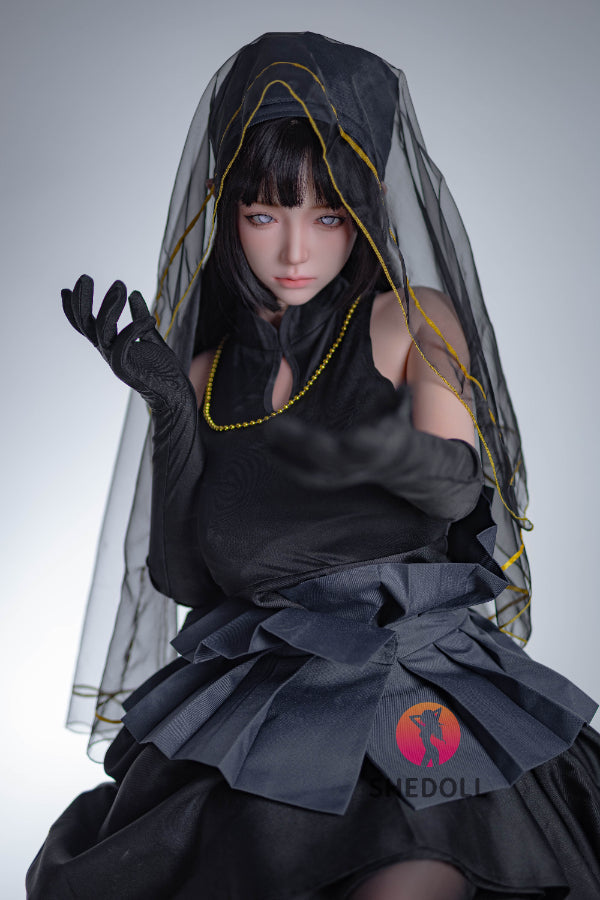 163cm/5ft4 H-cup Silicone Head Cosplay Sex Doll - Chuyue