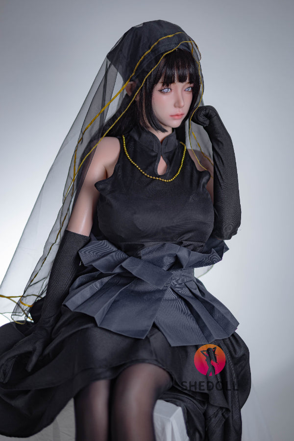 163cm/5ft4 H-cup Silicone Head Cosplay Sex Doll - Chuyue
