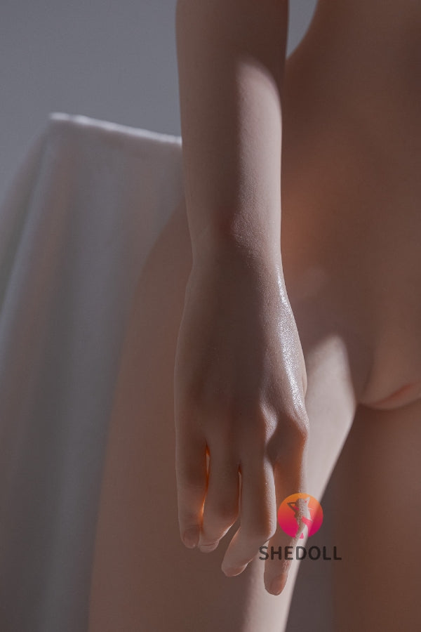 152cm/4ft11 A-cup Japanese Silicone Head Sex Doll - JiangXiaoLi2.0