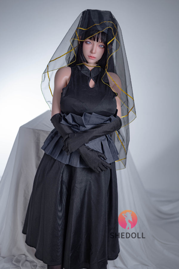 163cm/5ft4 H-cup Silicone Head Cosplay Sex Doll - Chuyue