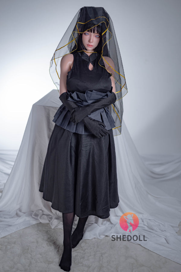 163cm/5ft4 H-cup Silicone Head Cosplay Sex Doll - Chuyue